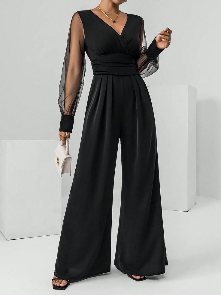 Elegant Red Jumpsuit